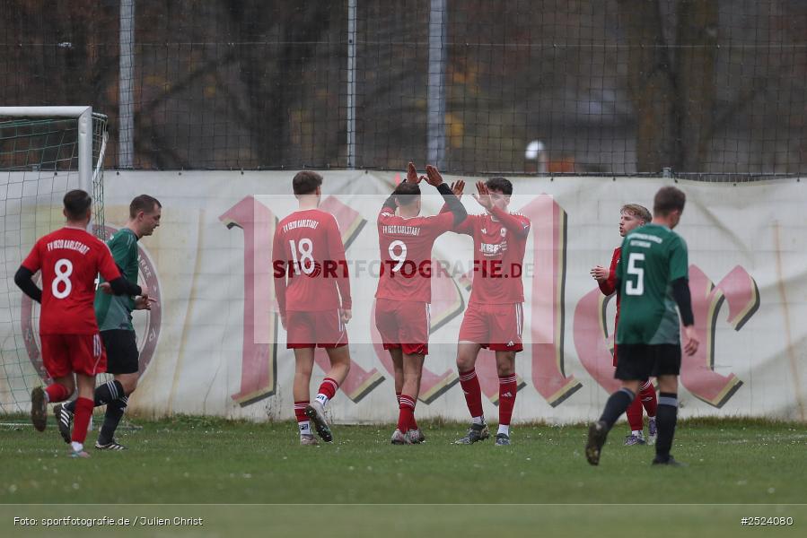 Sportgelände, 15.11.2025, sport, action, Fusball, BFV, 18. Spieltag, Kreisliga Würzburg Gr. 2, Karlstadt, SG 1 Urspringen / Karbach / Duttenbrunn, FV Karlstadt - Bild-ID: 2524080