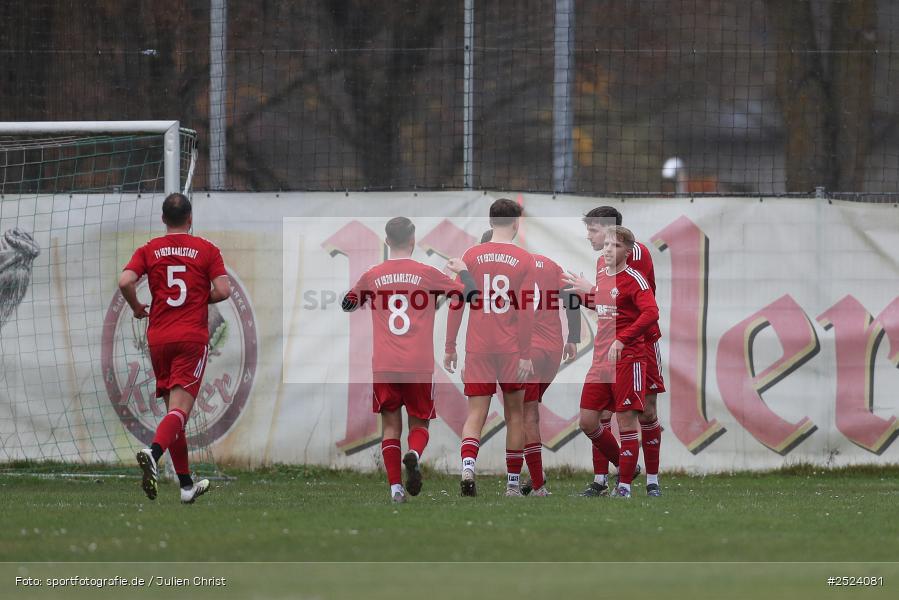 Sportgelände, 15.11.2025, sport, action, Fusball, BFV, 18. Spieltag, Kreisliga Würzburg Gr. 2, Karlstadt, SG 1 Urspringen / Karbach / Duttenbrunn, FV Karlstadt - Bild-ID: 2524081
