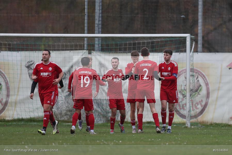 Sportgelände, 15.11.2025, sport, action, Fusball, BFV, 18. Spieltag, Kreisliga Würzburg Gr. 2, Karlstadt, SG 1 Urspringen / Karbach / Duttenbrunn, FV Karlstadt - Bild-ID: 2524084