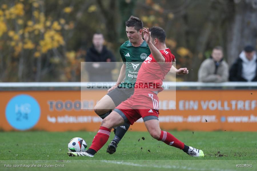 Sportgelände, 15.11.2025, sport, action, Fusball, BFV, 18. Spieltag, Kreisliga Würzburg Gr. 2, Karlstadt, SG 1 Urspringen / Karbach / Duttenbrunn, FV Karlstadt - Bild-ID: 2524090