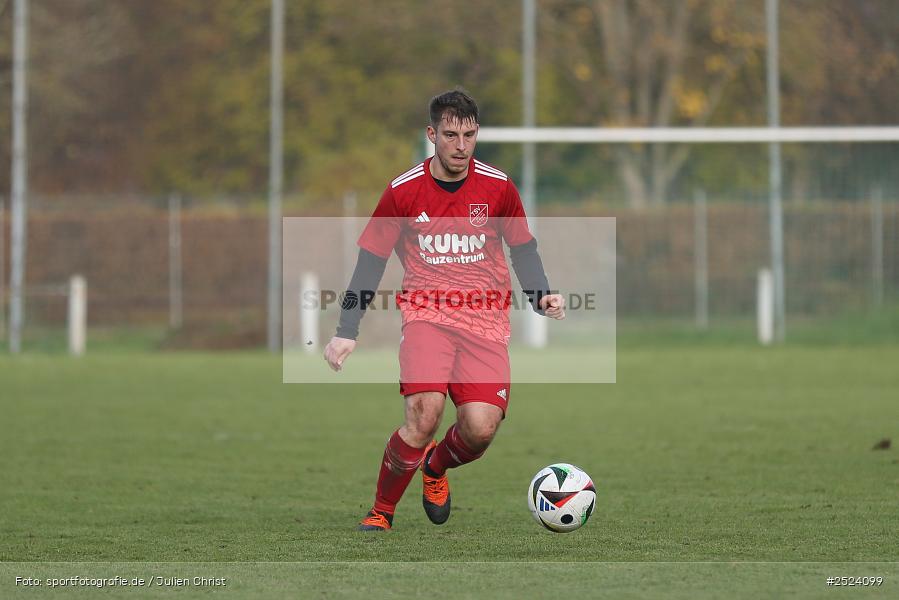 Sportgelände, Gemünden, 16.11.2025, sport, action, Fusball, BFV, 18. Spieltag, Kreisliga Würzburg Gr. 2, TSV, FVGS, TSV Homburg, FV Gemünden/Seifriedsburg - Bild-ID: 2524099