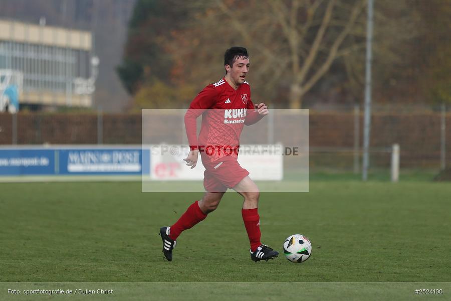 Sportgelände, Gemünden, 16.11.2025, sport, action, Fusball, BFV, 18. Spieltag, Kreisliga Würzburg Gr. 2, TSV, FVGS, TSV Homburg, FV Gemünden/Seifriedsburg - Bild-ID: 2524100