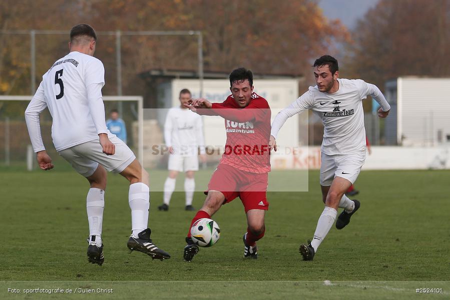 Sportgelände, Gemünden, 16.11.2025, sport, action, Fusball, BFV, 18. Spieltag, Kreisliga Würzburg Gr. 2, TSV, FVGS, TSV Homburg, FV Gemünden/Seifriedsburg - Bild-ID: 2524101