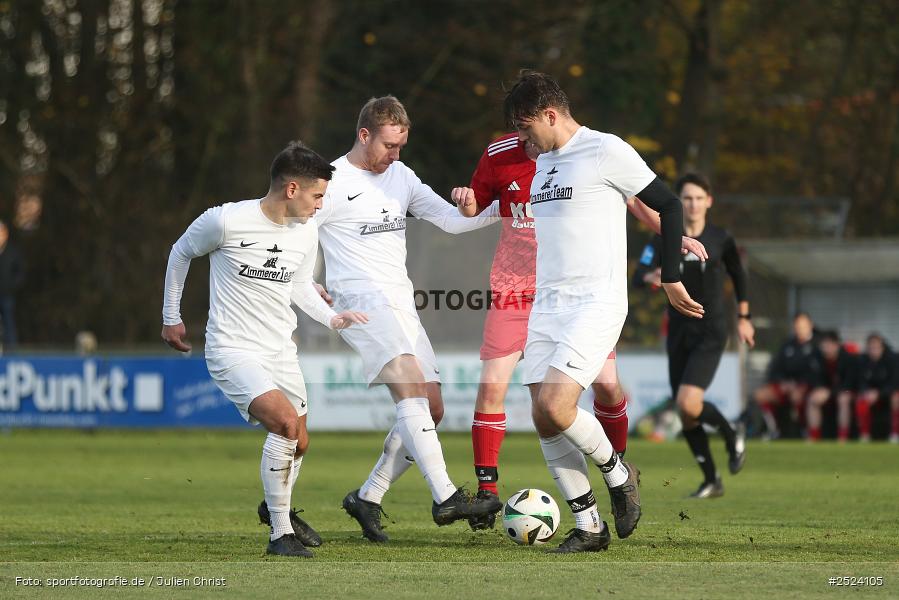 Sportgelände, Gemünden, 16.11.2025, sport, action, Fusball, BFV, 18. Spieltag, Kreisliga Würzburg Gr. 2, TSV, FVGS, TSV Homburg, FV Gemünden/Seifriedsburg - Bild-ID: 2524105