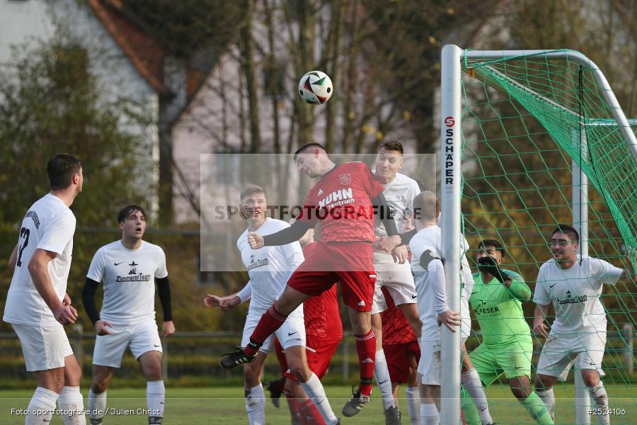 Sportgelände, Gemünden, 16.11.2025, sport, action, Fusball, BFV, 18. Spieltag, Kreisliga Würzburg Gr. 2, TSV, FVGS, TSV Homburg, FV Gemünden/Seifriedsburg - Bild-ID: 2524106