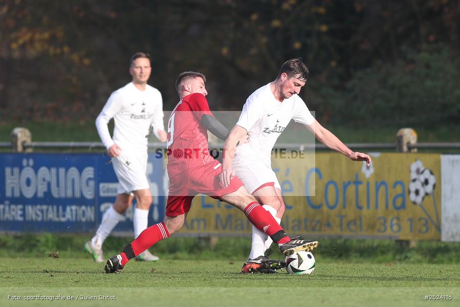 Sportgelände, Gemünden, 16.11.2025, sport, action, Fusball, BFV, 18. Spieltag, Kreisliga Würzburg Gr. 2, TSV, FVGS, TSV Homburg, FV Gemünden/Seifriedsburg - Bild-ID: 2524116