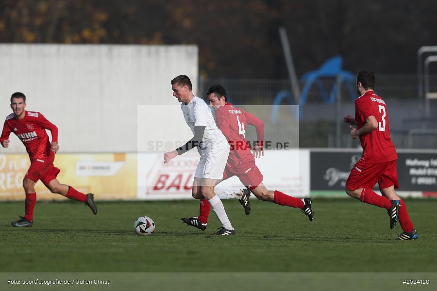 Sportgelände, Gemünden, 16.11.2025, sport, action, Fusball, BFV, 18. Spieltag, Kreisliga Würzburg Gr. 2, TSV, FVGS, TSV Homburg, FV Gemünden/Seifriedsburg - Bild-ID: 2524120