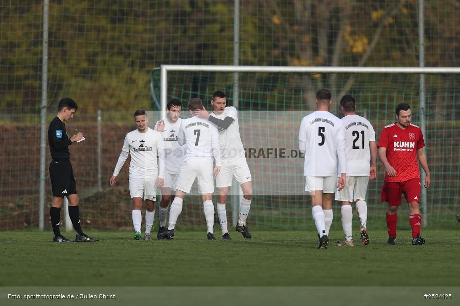 Sportgelände, Gemünden, 16.11.2025, sport, action, Fusball, BFV, 18. Spieltag, Kreisliga Würzburg Gr. 2, TSV, FVGS, TSV Homburg, FV Gemünden/Seifriedsburg - Bild-ID: 2524125