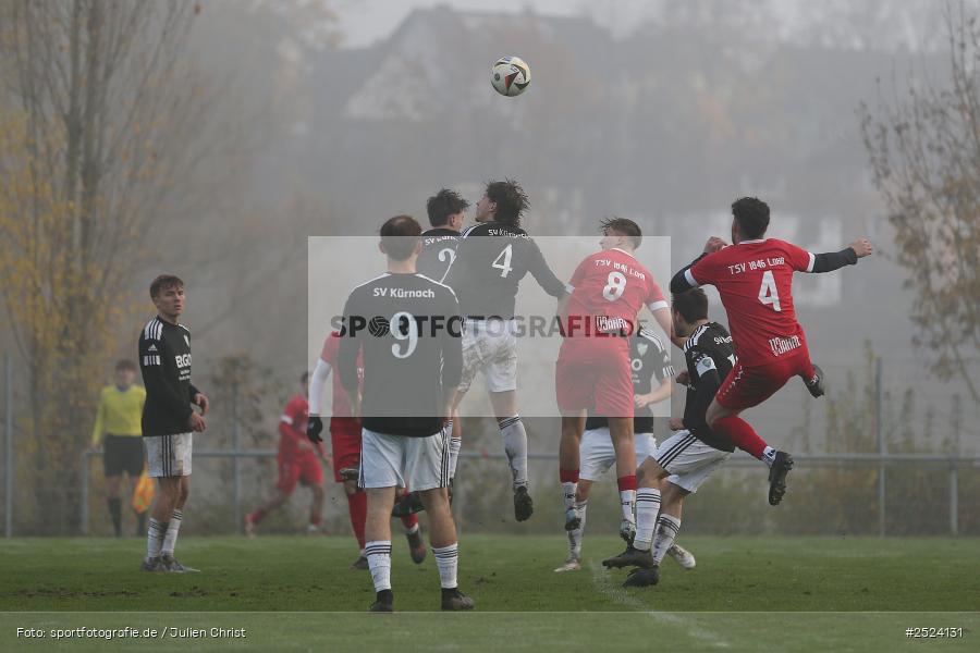 Sportgelände, Lohr am Main, 16.11.2025, sport, action, Fusball, BFV, 18. Spieltag, Bezirksliga Unterfranken West, SVK, TSV, SV Kürnach, TSV Lohr - Bild-ID: 2524131