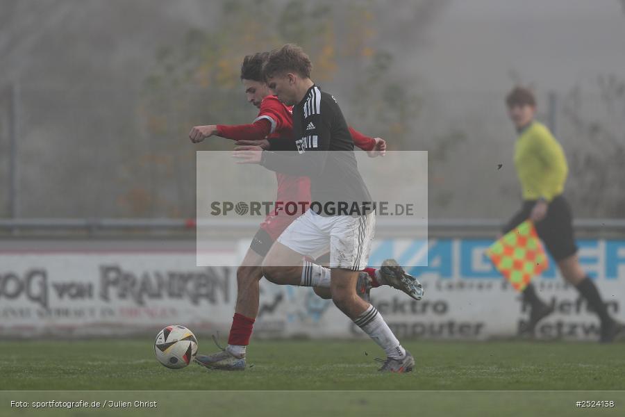 Sportgelände, Lohr am Main, 16.11.2025, sport, action, Fusball, BFV, 18. Spieltag, Bezirksliga Unterfranken West, SVK, TSV, SV Kürnach, TSV Lohr - Bild-ID: 2524138