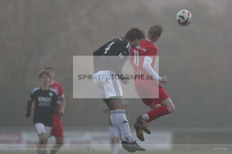 Sportgelände, Lohr am Main, 16.11.2025, sport, action, Fusball, BFV, 18. Spieltag, Bezirksliga Unterfranken West, SVK, TSV, SV Kürnach, TSV Lohr - Bild-ID: 2524140