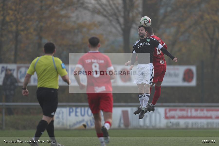 Sportgelände, Lohr am Main, 16.11.2025, sport, action, Fusball, BFV, 18. Spieltag, Bezirksliga Unterfranken West, SVK, TSV, SV Kürnach, TSV Lohr - Bild-ID: 2524152
