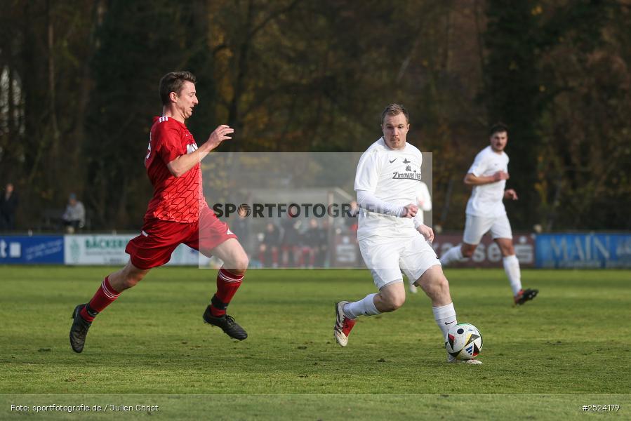 sport, action, TSV Homburg, TSV, Sportgelände, Kreisliga Würzburg Gr. 2, Gemünden, Fusball, FVGS, FV Gemünden/Seifriedsburg, BFV, 18. Spieltag, 16.11.2025 - Bild-ID: 2524179