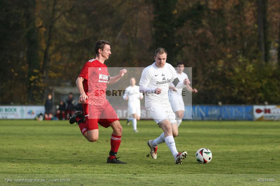 sport, action, TSV Homburg, TSV, Sportgelände, Kreisliga Würzburg Gr. 2, Gemünden, Fusball, FVGS, FV Gemünden/Seifriedsburg, BFV, 18. Spieltag, 16.11.2025 - Bild-ID: 2524180