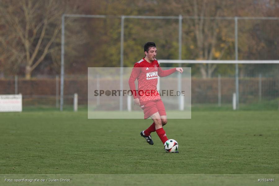 sport, action, TSV Homburg, TSV, Sportgelände, Kreisliga Würzburg Gr. 2, Gemünden, Fusball, FVGS, FV Gemünden/Seifriedsburg, BFV, 18. Spieltag, 16.11.2025 - Bild-ID: 2524181