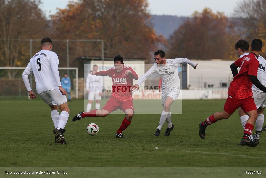sport, action, TSV Homburg, TSV, Sportgelände, Kreisliga Würzburg Gr. 2, Gemünden, Fusball, FVGS, FV Gemünden/Seifriedsburg, BFV, 18. Spieltag, 16.11.2025 - Bild-ID: 2524183