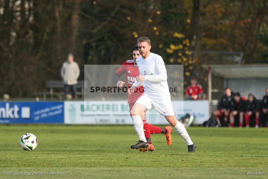 sport, action, TSV Homburg, TSV, Sportgelände, Kreisliga Würzburg Gr. 2, Gemünden, Fusball, FVGS, FV Gemünden/Seifriedsburg, BFV, 18. Spieltag, 16.11.2025 - Bild-ID: 2524190