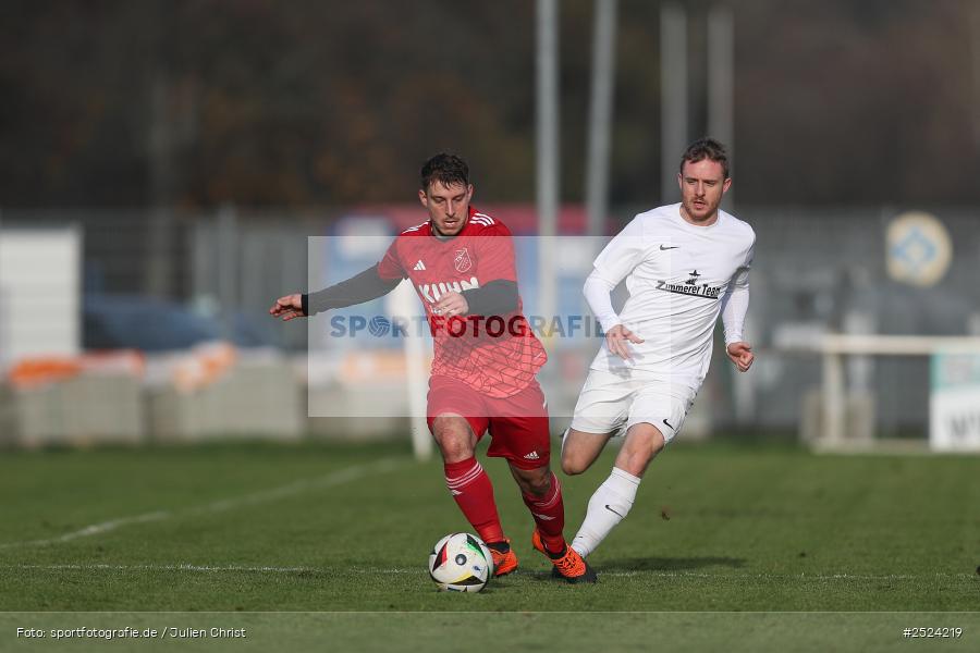 sport, action, TSV Homburg, TSV, Sportgelände, Kreisliga Würzburg Gr. 2, Gemünden, Fusball, FVGS, FV Gemünden/Seifriedsburg, BFV, 18. Spieltag, 16.11.2025 - Bild-ID: 2524219