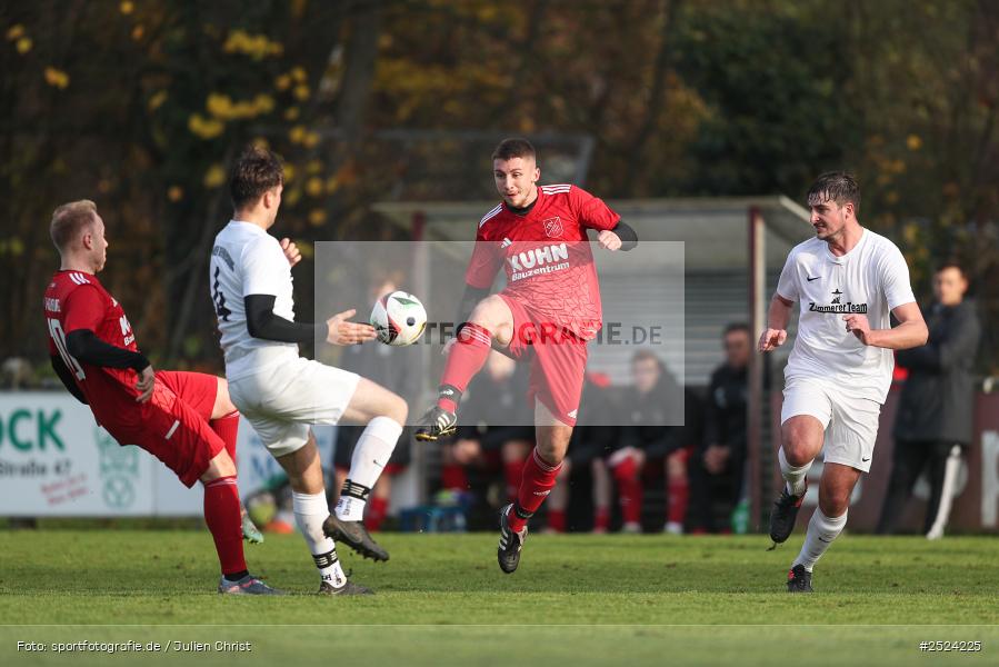 sport, action, TSV Homburg, TSV, Sportgelände, Kreisliga Würzburg Gr. 2, Gemünden, Fusball, FVGS, FV Gemünden/Seifriedsburg, BFV, 18. Spieltag, 16.11.2025 - Bild-ID: 2524225