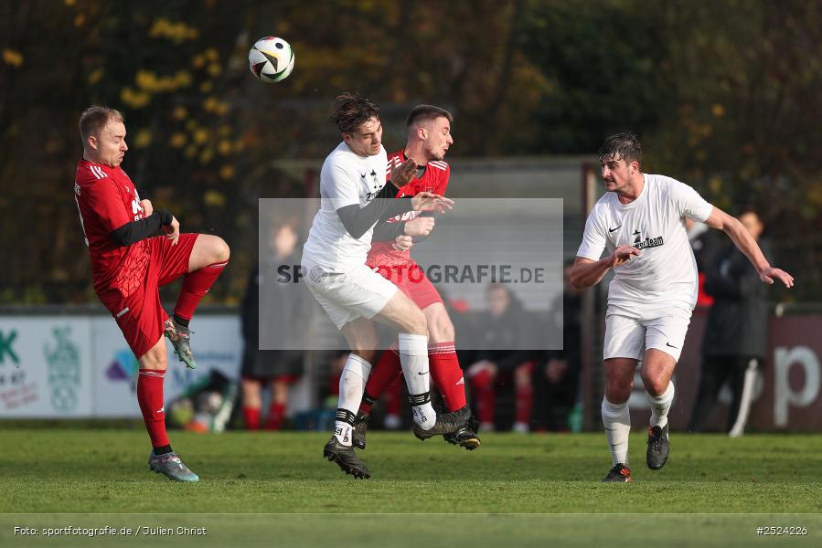 sport, action, TSV Homburg, TSV, Sportgelände, Kreisliga Würzburg Gr. 2, Gemünden, Fusball, FVGS, FV Gemünden/Seifriedsburg, BFV, 18. Spieltag, 16.11.2025 - Bild-ID: 2524226