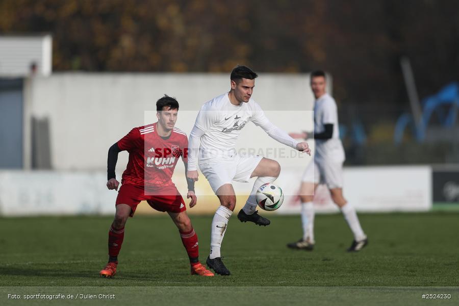 sport, action, TSV Homburg, TSV, Sportgelände, Kreisliga Würzburg Gr. 2, Gemünden, Fusball, FVGS, FV Gemünden/Seifriedsburg, BFV, 18. Spieltag, 16.11.2025 - Bild-ID: 2524230
