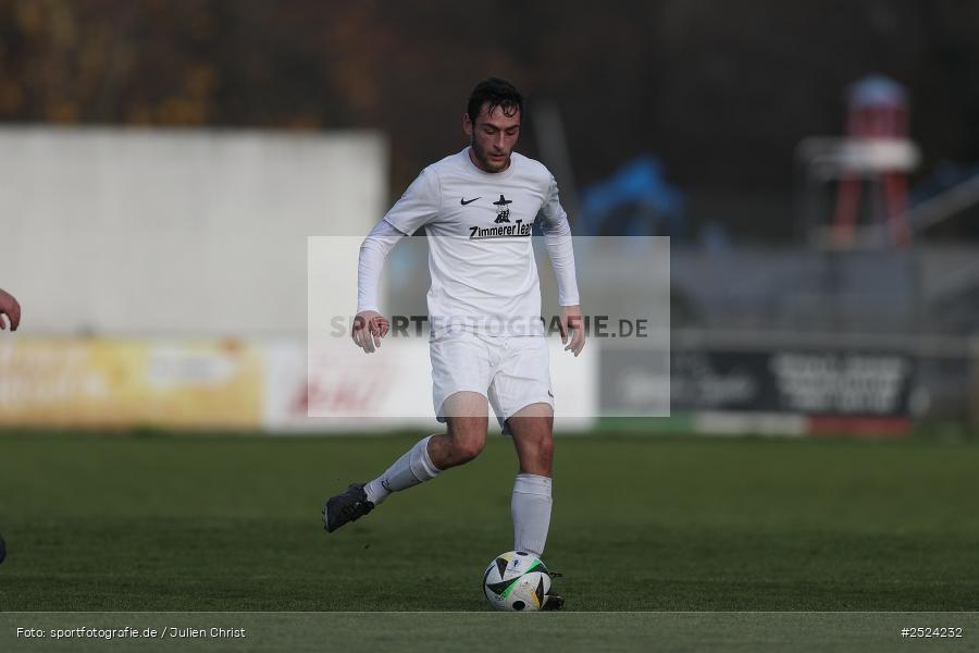 sport, action, TSV Homburg, TSV, Sportgelände, Kreisliga Würzburg Gr. 2, Gemünden, Fusball, FVGS, FV Gemünden/Seifriedsburg, BFV, 18. Spieltag, 16.11.2025 - Bild-ID: 2524232