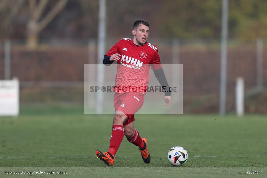 sport, action, TSV Homburg, TSV, Sportgelände, Kreisliga Würzburg Gr. 2, Gemünden, Fusball, FVGS, FV Gemünden/Seifriedsburg, BFV, 18. Spieltag, 16.11.2025 - Bild-ID: 2524241