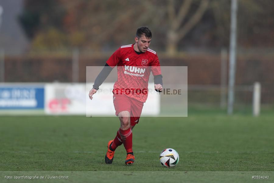 sport, action, TSV Homburg, TSV, Sportgelände, Kreisliga Würzburg Gr. 2, Gemünden, Fusball, FVGS, FV Gemünden/Seifriedsburg, BFV, 18. Spieltag, 16.11.2025 - Bild-ID: 2524242