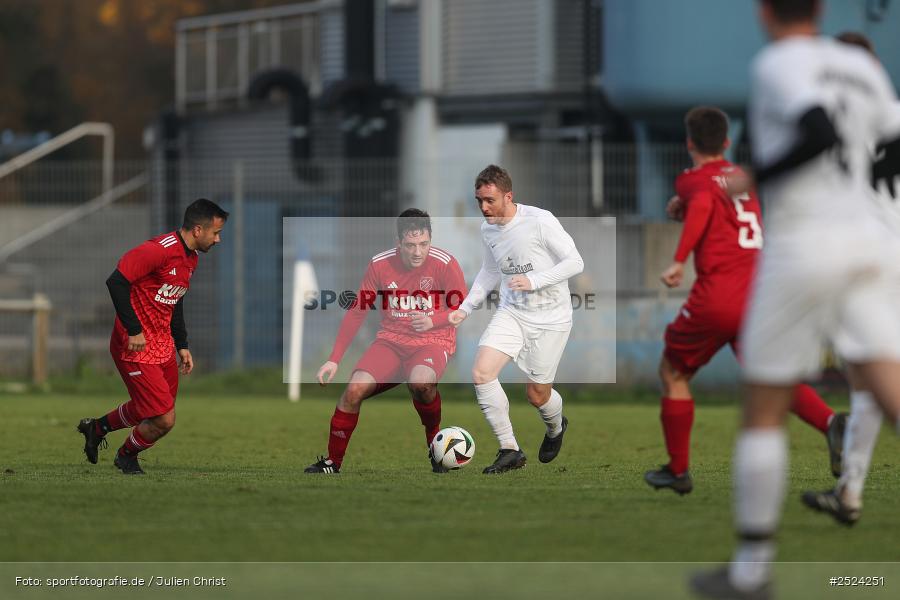 sport, action, TSV Homburg, TSV, Sportgelände, Kreisliga Würzburg Gr. 2, Gemünden, Fusball, FVGS, FV Gemünden/Seifriedsburg, BFV, 18. Spieltag, 16.11.2025 - Bild-ID: 2524251