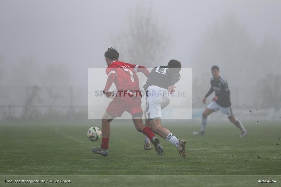 sport, action, TSV Lohr, TSV, Sportgelände, SVK, SV Kürnach, Lohr am Main, Fusball, Bezirksliga Unterfranken West, BFV, 18. Spieltag, 16.11.2025 - Bild-ID: 2524264