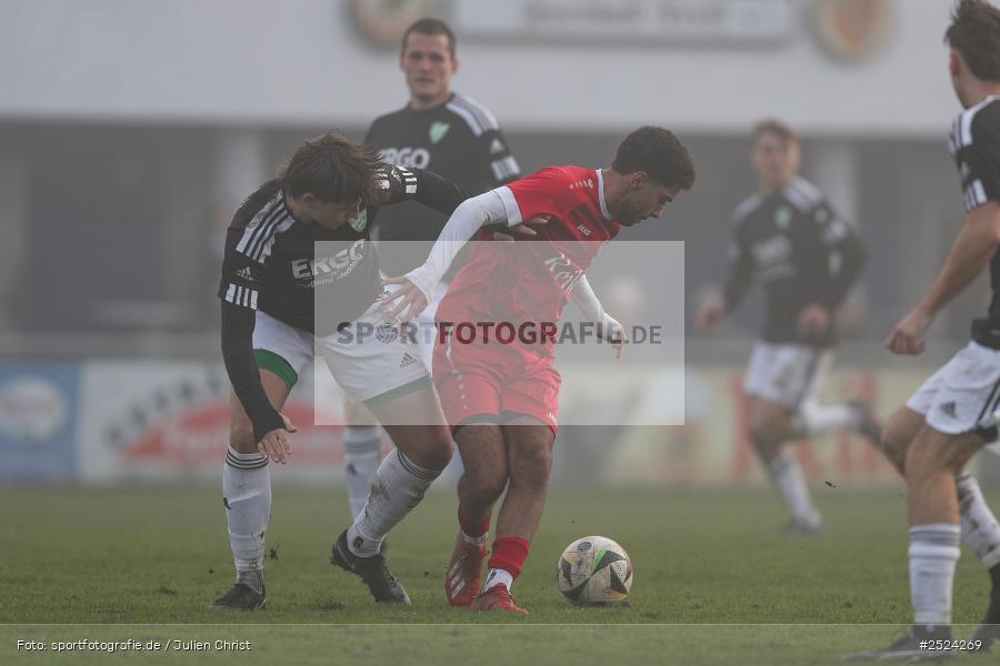 sport, action, TSV Lohr, TSV, Sportgelände, SVK, SV Kürnach, Lohr am Main, Fusball, Bezirksliga Unterfranken West, BFV, 18. Spieltag, 16.11.2025 - Bild-ID: 2524269