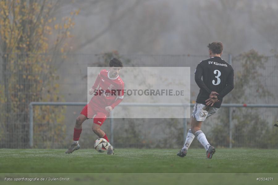 sport, action, TSV Lohr, TSV, Sportgelände, SVK, SV Kürnach, Lohr am Main, Fusball, Bezirksliga Unterfranken West, BFV, 18. Spieltag, 16.11.2025 - Bild-ID: 2524271