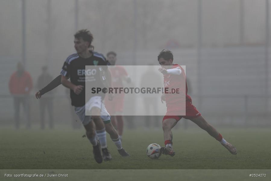 sport, action, TSV Lohr, TSV, Sportgelände, SVK, SV Kürnach, Lohr am Main, Fusball, Bezirksliga Unterfranken West, BFV, 18. Spieltag, 16.11.2025 - Bild-ID: 2524272