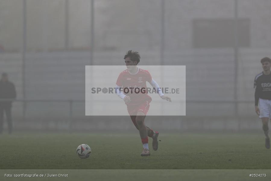 sport, action, TSV Lohr, TSV, Sportgelände, SVK, SV Kürnach, Lohr am Main, Fusball, Bezirksliga Unterfranken West, BFV, 18. Spieltag, 16.11.2025 - Bild-ID: 2524273