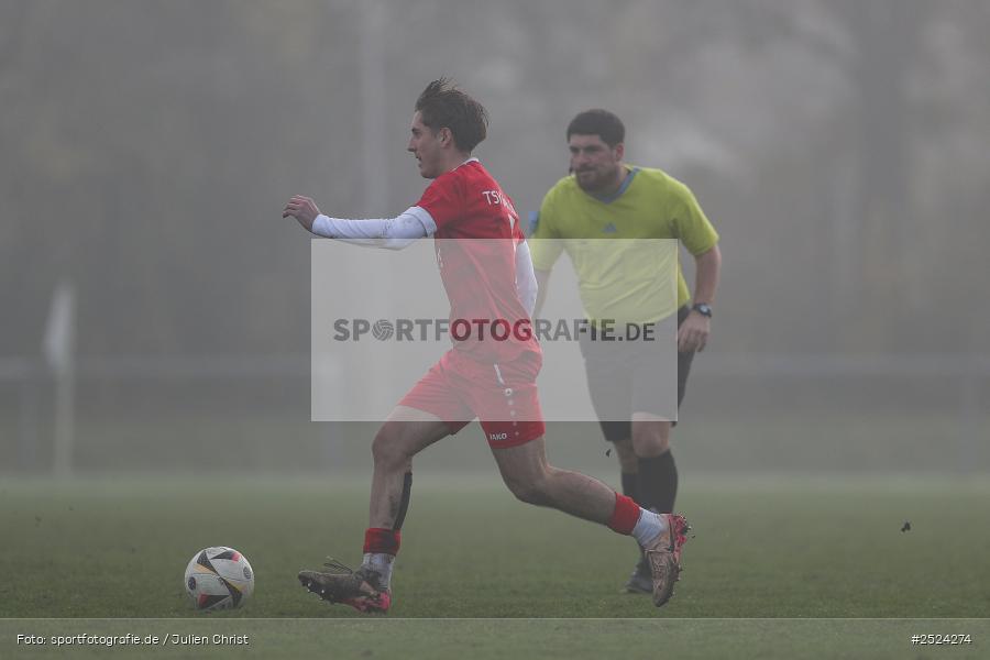 sport, action, TSV Lohr, TSV, Sportgelände, SVK, SV Kürnach, Lohr am Main, Fusball, Bezirksliga Unterfranken West, BFV, 18. Spieltag, 16.11.2025 - Bild-ID: 2524274