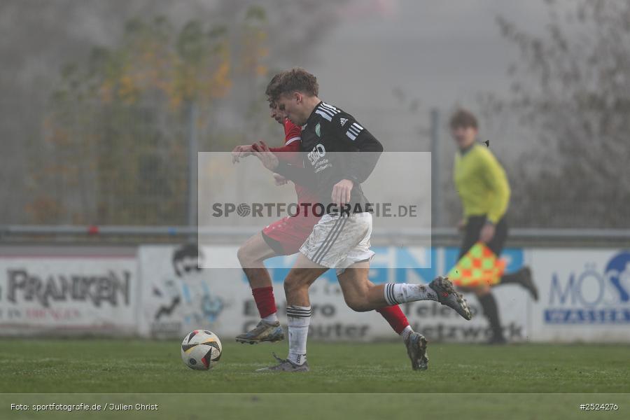 sport, action, TSV Lohr, TSV, Sportgelände, SVK, SV Kürnach, Lohr am Main, Fusball, Bezirksliga Unterfranken West, BFV, 18. Spieltag, 16.11.2025 - Bild-ID: 2524276