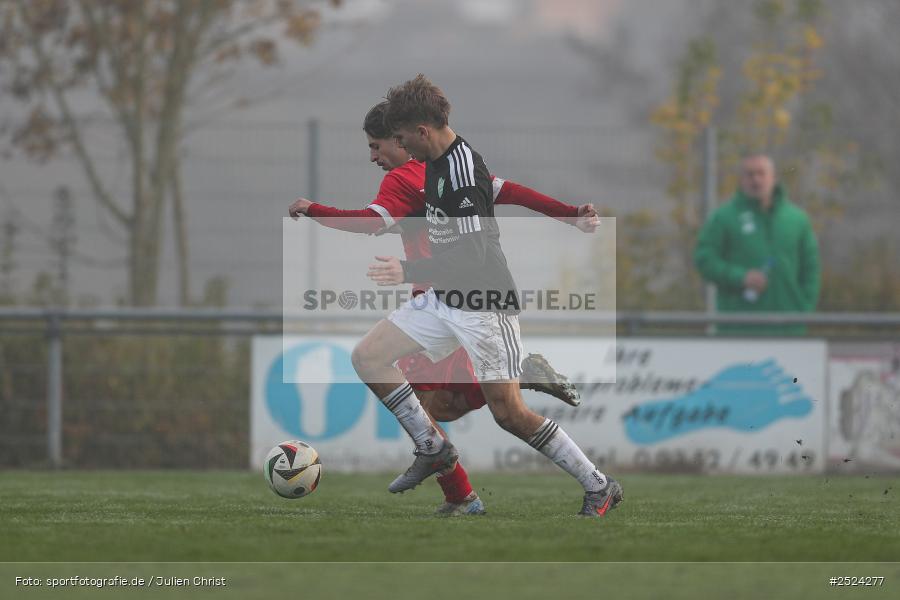 sport, action, TSV Lohr, TSV, Sportgelände, SVK, SV Kürnach, Lohr am Main, Fusball, Bezirksliga Unterfranken West, BFV, 18. Spieltag, 16.11.2025 - Bild-ID: 2524277