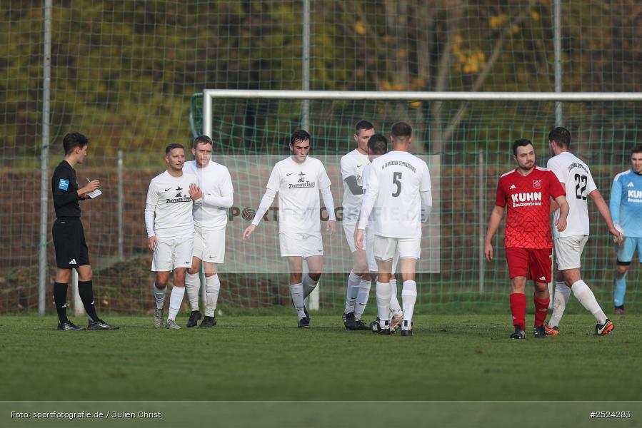 sport, action, TSV Homburg, TSV, Sportgelände, Kreisliga Würzburg Gr. 2, Gemünden, Fusball, FVGS, FV Gemünden/Seifriedsburg, BFV, 18. Spieltag, 16.11.2025 - Bild-ID: 2524283