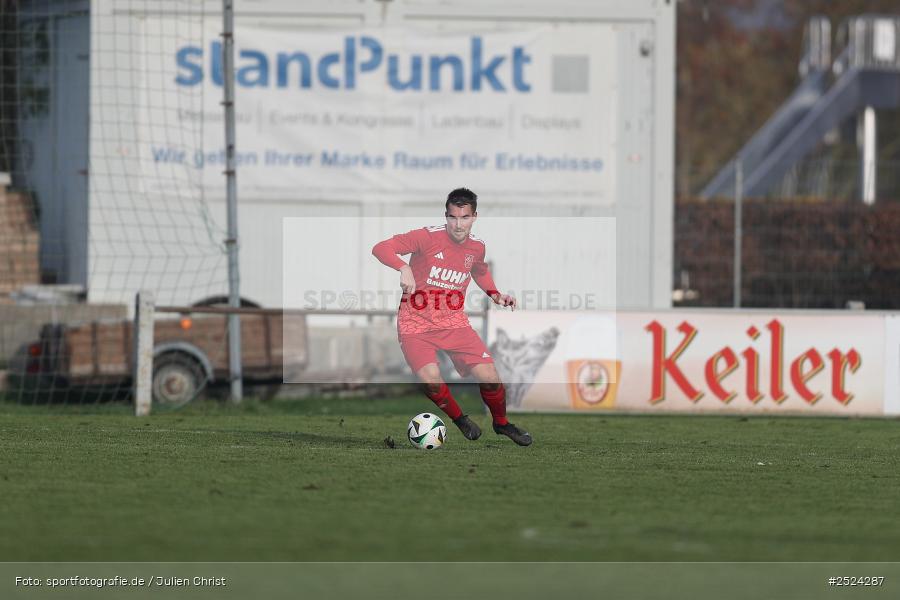 sport, action, TSV Homburg, TSV, Sportgelände, Kreisliga Würzburg Gr. 2, Gemünden, Fusball, FVGS, FV Gemünden/Seifriedsburg, BFV, 18. Spieltag, 16.11.2025 - Bild-ID: 2524287
