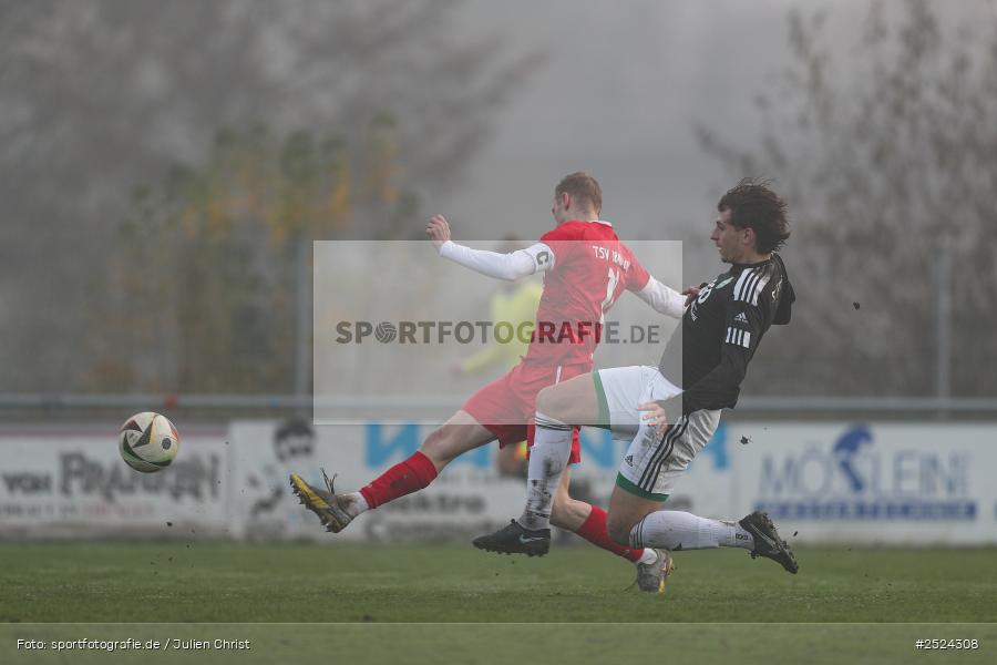 sport, action, TSV Lohr, TSV, Sportgelände, SVK, SV Kürnach, Lohr am Main, Fusball, Bezirksliga Unterfranken West, BFV, 18. Spieltag, 16.11.2025 - Bild-ID: 2524308