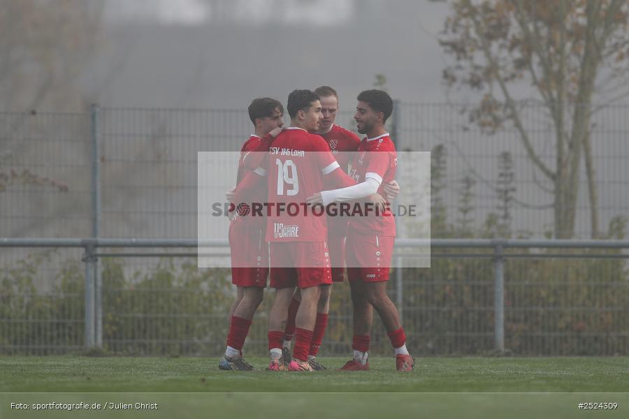 sport, action, TSV Lohr, TSV, Sportgelände, SVK, SV Kürnach, Lohr am Main, Fusball, Bezirksliga Unterfranken West, BFV, 18. Spieltag, 16.11.2025 - Bild-ID: 2524309
