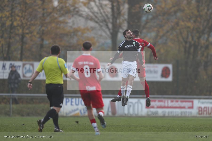 sport, action, TSV Lohr, TSV, Sportgelände, SVK, SV Kürnach, Lohr am Main, Fusball, Bezirksliga Unterfranken West, BFV, 18. Spieltag, 16.11.2025 - Bild-ID: 2524320