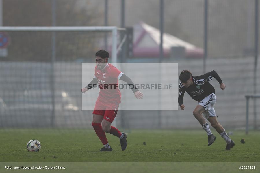sport, action, TSV Lohr, TSV, Sportgelände, SVK, SV Kürnach, Lohr am Main, Fusball, Bezirksliga Unterfranken West, BFV, 18. Spieltag, 16.11.2025 - Bild-ID: 2524323