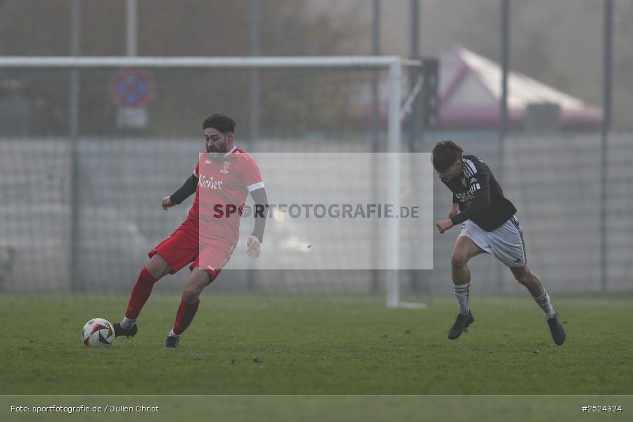 sport, action, TSV Lohr, TSV, Sportgelände, SVK, SV Kürnach, Lohr am Main, Fusball, Bezirksliga Unterfranken West, BFV, 18. Spieltag, 16.11.2025 - Bild-ID: 2524324