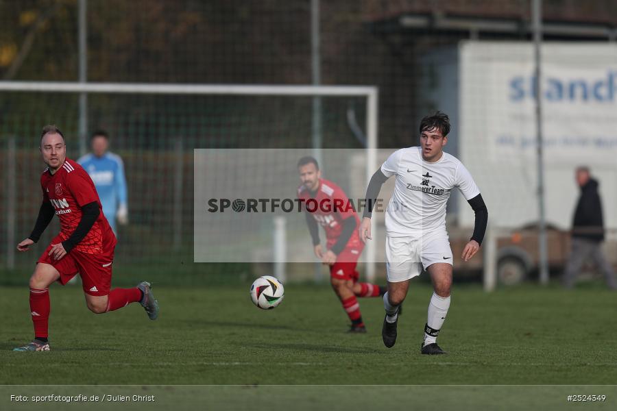 sport, action, TSV Homburg, TSV, Sportgelände, Kreisliga Würzburg Gr. 2, Gemünden, Fusball, FVGS, FV Gemünden/Seifriedsburg, BFV, 18. Spieltag, 16.11.2025 - Bild-ID: 2524349
