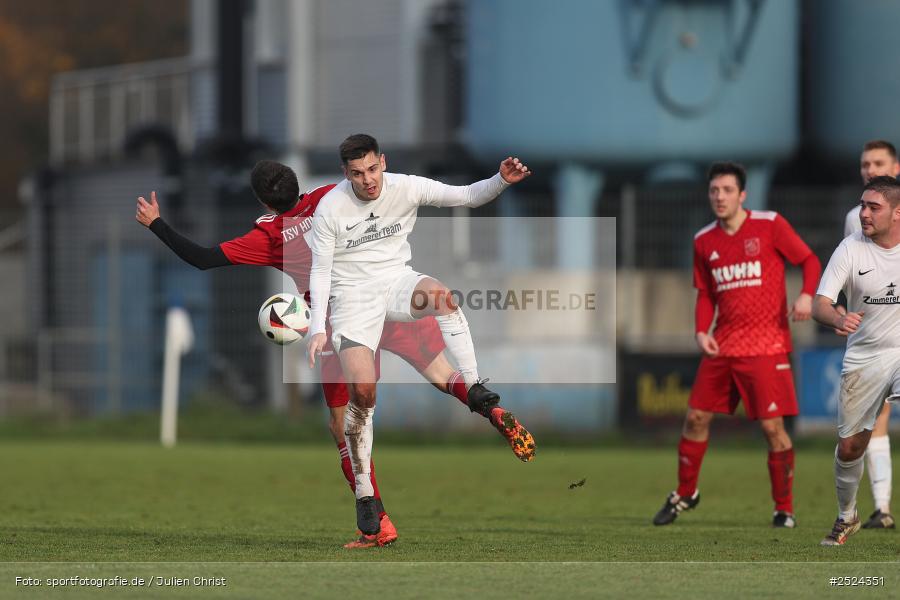 sport, action, TSV Homburg, TSV, Sportgelände, Kreisliga Würzburg Gr. 2, Gemünden, Fusball, FVGS, FV Gemünden/Seifriedsburg, BFV, 18. Spieltag, 16.11.2025 - Bild-ID: 2524351