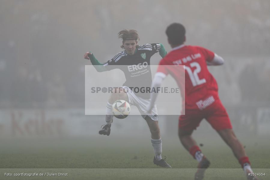 sport, action, TSV Lohr, TSV, Sportgelände, SVK, SV Kürnach, Lohr am Main, Fusball, Bezirksliga Unterfranken West, BFV, 18. Spieltag, 16.11.2025 - Bild-ID: 2524354