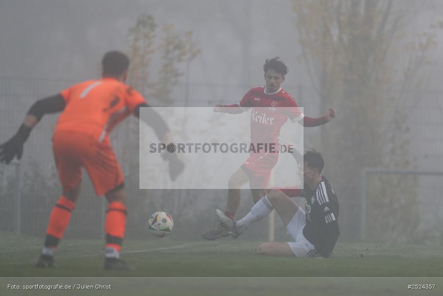 sport, action, TSV Lohr, TSV, Sportgelände, SVK, SV Kürnach, Lohr am Main, Fusball, Bezirksliga Unterfranken West, BFV, 18. Spieltag, 16.11.2025 - Bild-ID: 2524357