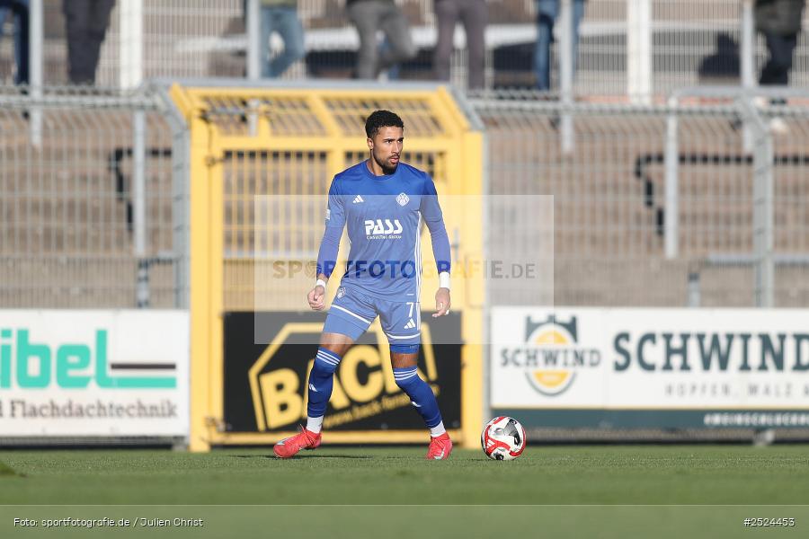 Stadion am Schönbusch, Aschaffenburg, 22.11.2025, sport, action, BFV, Fusball, 19. Spieltag, Regionalliga Bayern, HAN, SVA, SpVgg Hankofen-Hailing, SV Viktoria Aschaffenburg - Bild-ID: 2524453