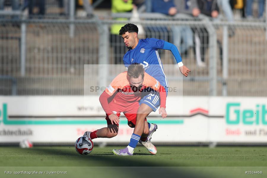 Stadion am Schönbusch, Aschaffenburg, 22.11.2025, sport, action, BFV, Fusball, 19. Spieltag, Regionalliga Bayern, HAN, SVA, SpVgg Hankofen-Hailing, SV Viktoria Aschaffenburg - Bild-ID: 2524458